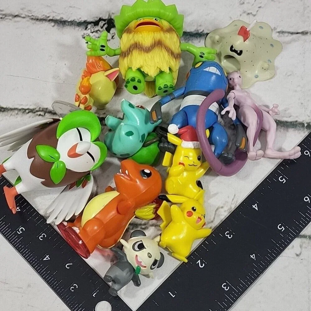 Pokemon Figures Lot of 11 Bulbasaur‎ LUDICOLO Croagunk and More!